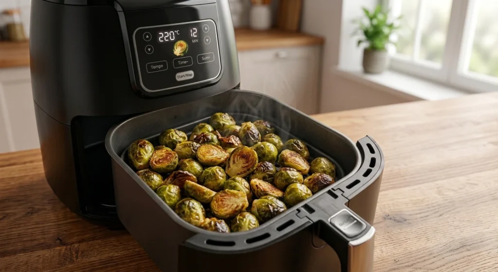 brussels sprouts in the air fryer